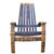 Wine Barrel Adirondack Chair